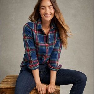 LL bean slightly Fitted flannel